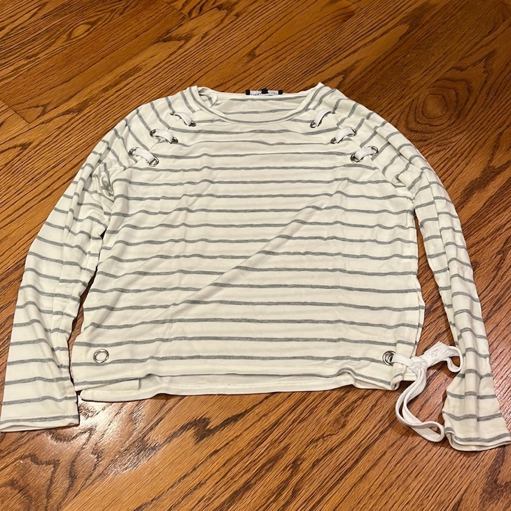 Generation Love Woman’s Striped Long Sleeve Size S